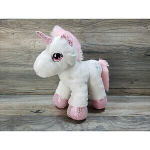 Dan Dee celebrate unicorn plush pink sparkle 2019 star stuffed animal